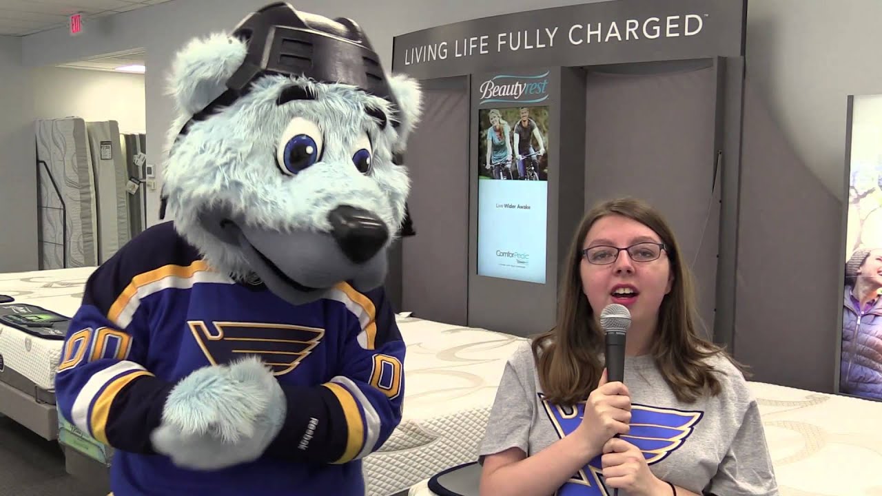 Mattress Direct - MD Kids - St. Louis Blues - Louie - Blue Crew