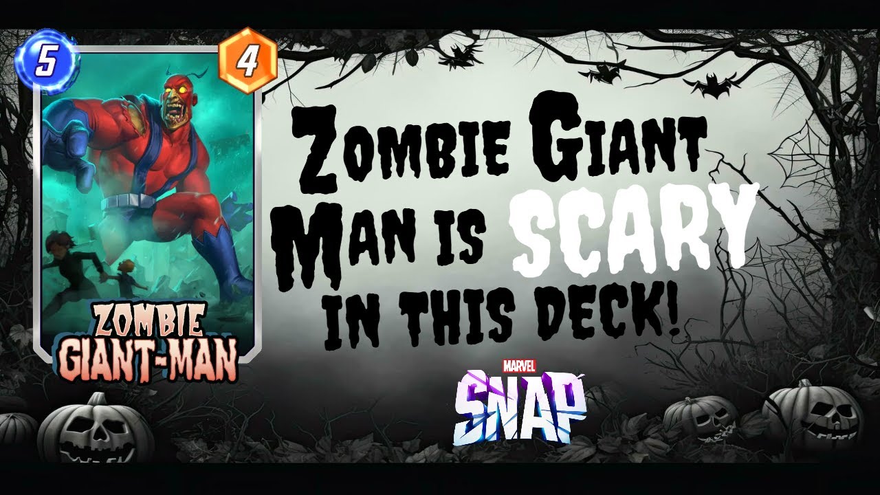 Zombie Giant Man is SCARY in this deck! - MARVEL SNAP