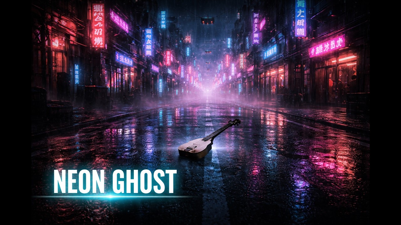 Cyberpunk Meets Shamisen | Dark Futuristic Instrumental