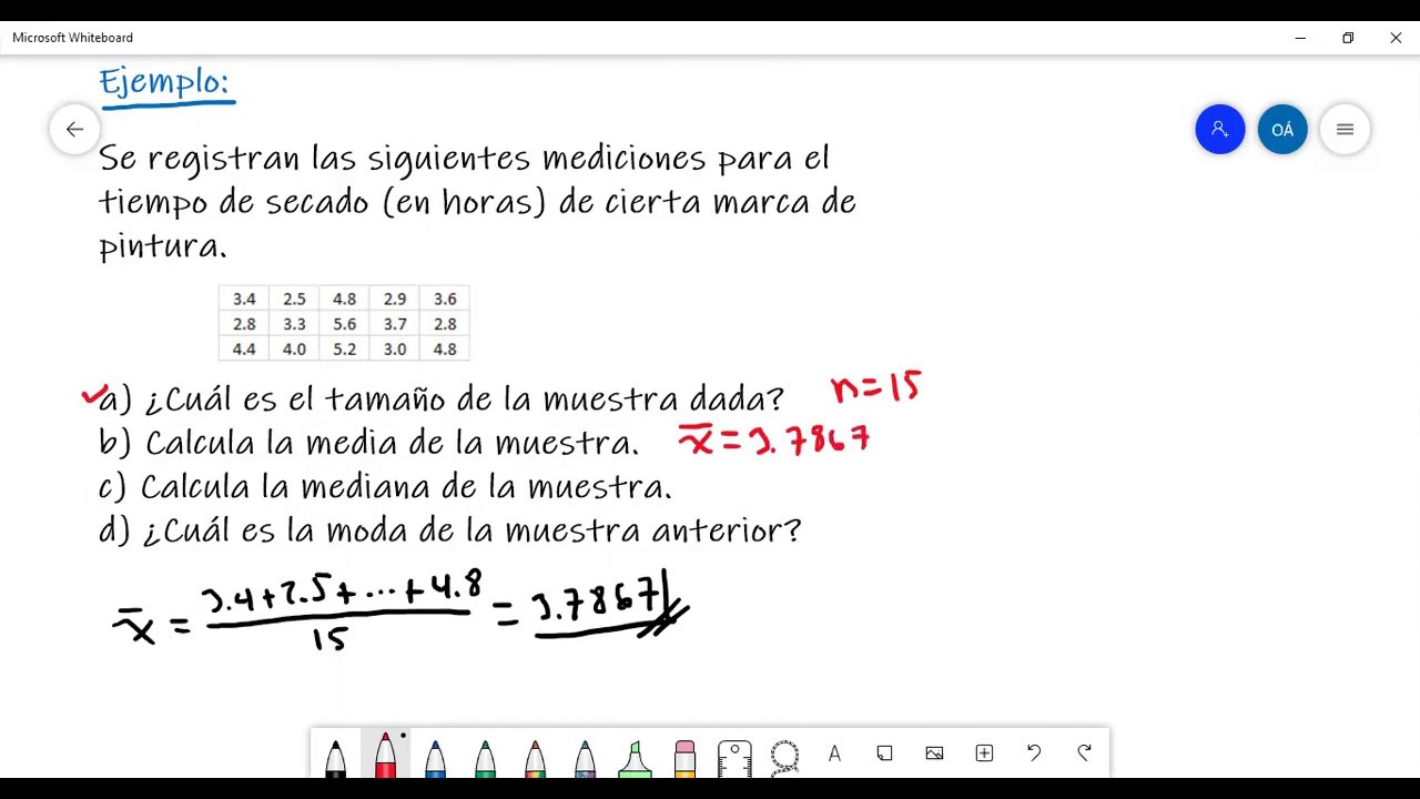 Estadística Descriptiva-Medidas de Tendencia Central