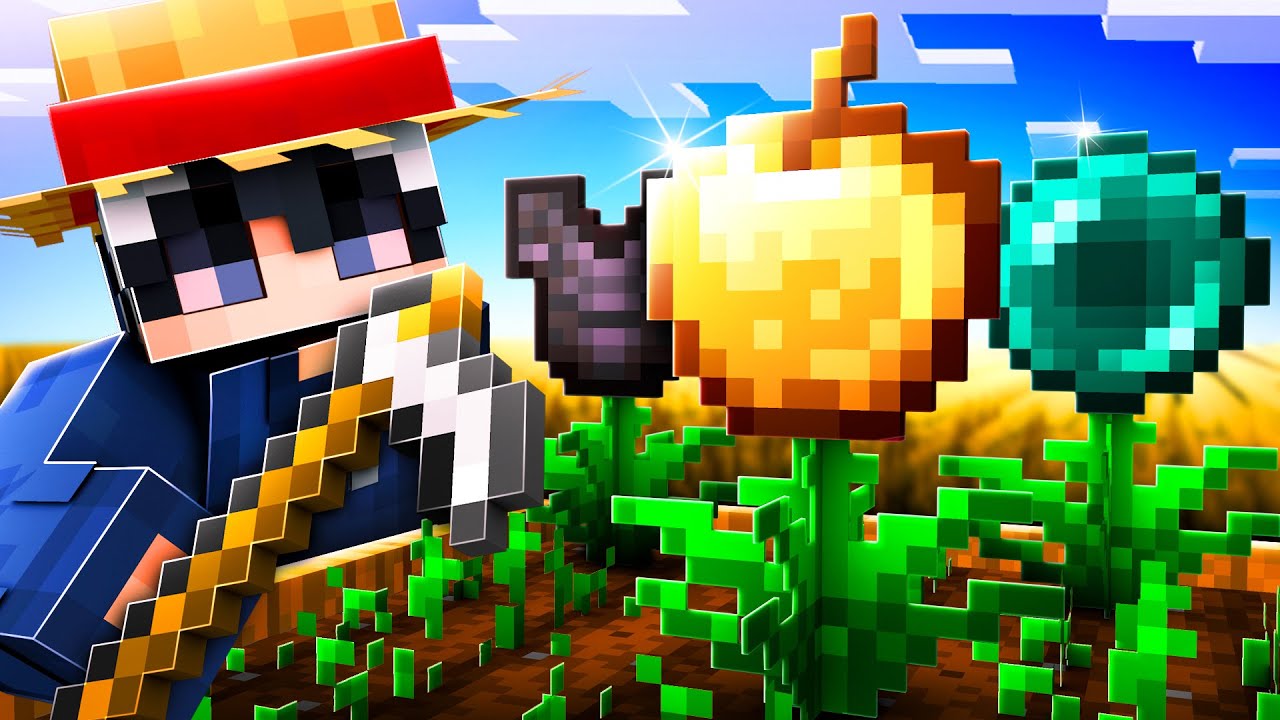Minecraft, aber ich kann OP-ITEMS anpflanzen...