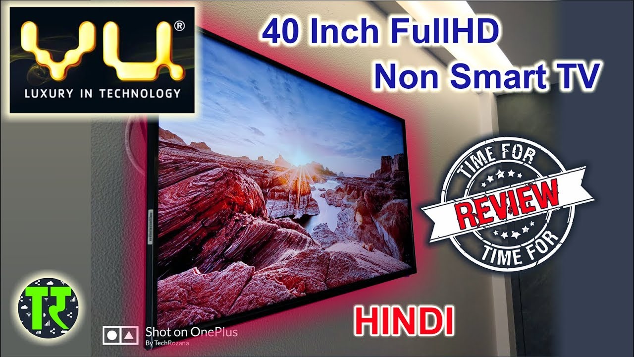 Hindi VU 40D6575 40 Inch Full HD Led Tv Review - Best ?