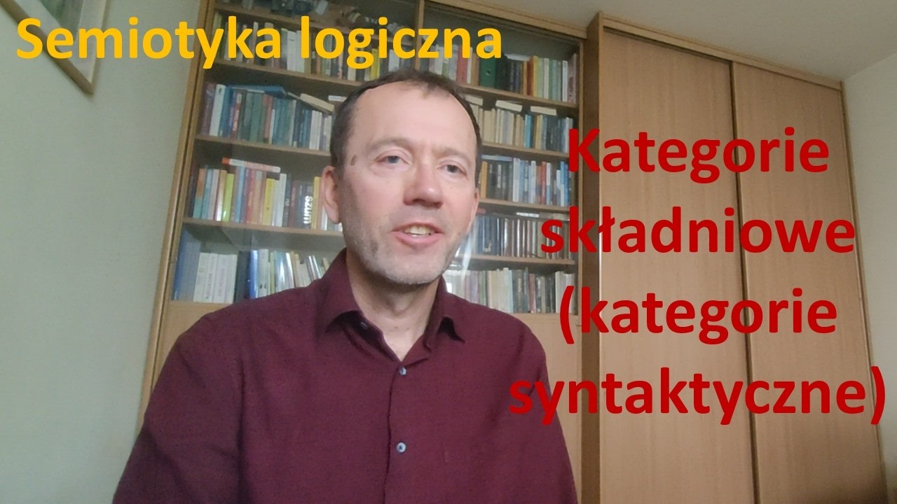 Semiotyka logiczna 02 - kategorie składniowe
