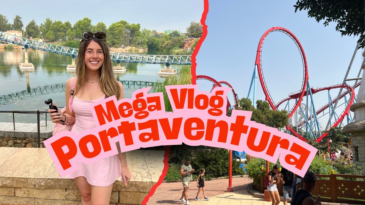 A Week at PortAventura World 🎢 Waterpark, Rides & Ferrari Land 🏎️🌴