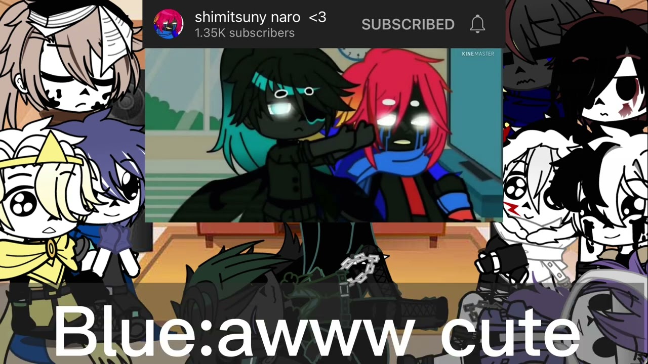 Sans aus react to errormare part2 and cross memes