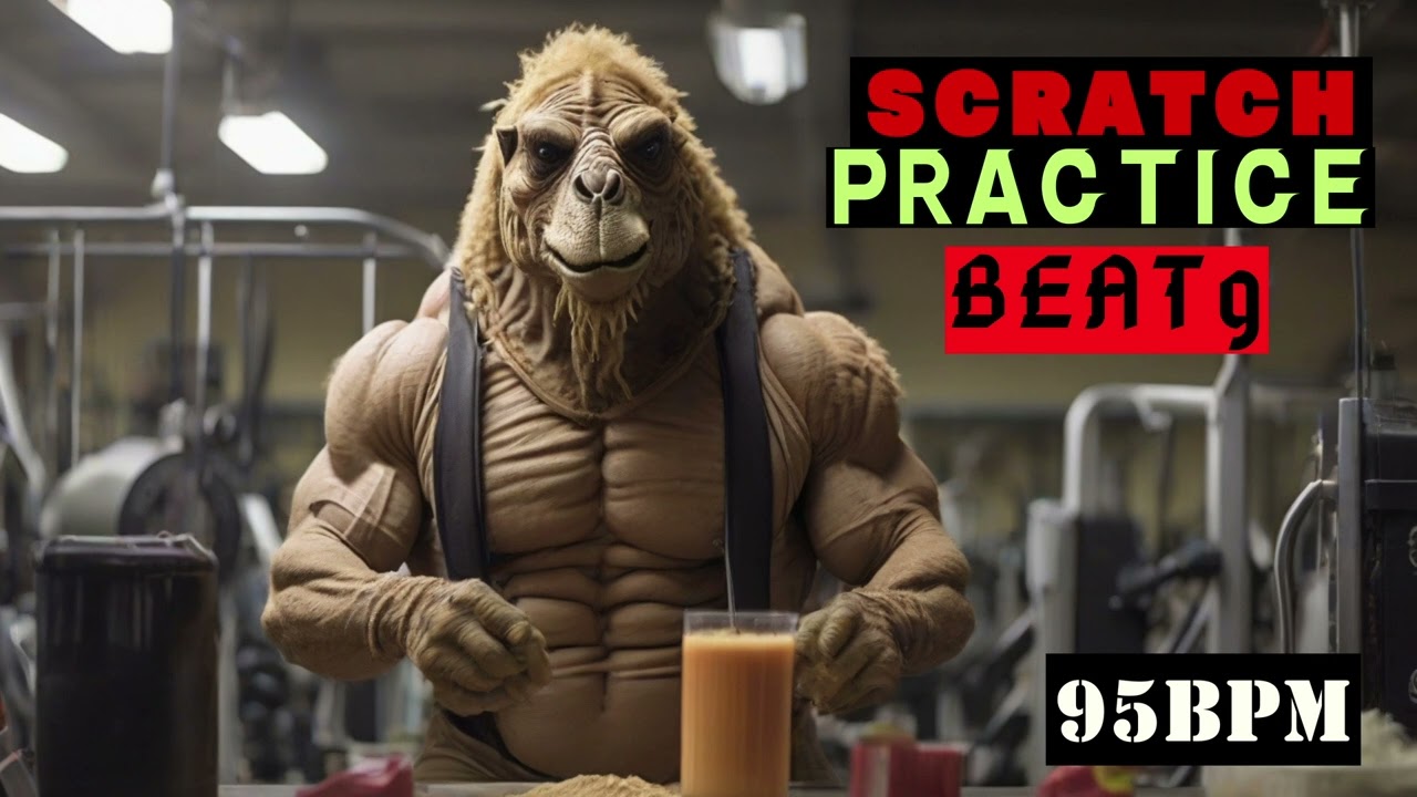 DJ Scratch Practice Looper Beat Instrumental 9【95BPM】