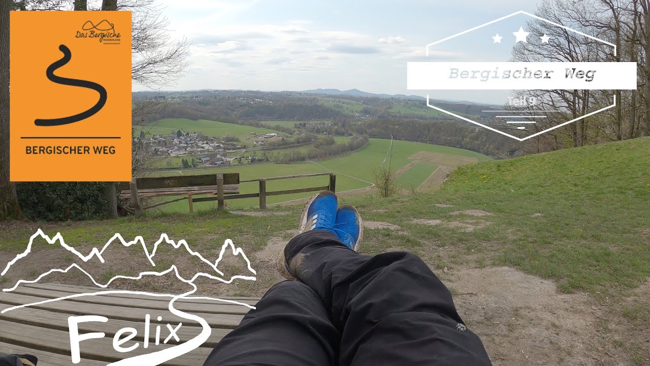 Bergischer Weg 9: 25 km von Hennef über Blankenberg bis hinter Uckerath tolle Aussicht über die Sieg