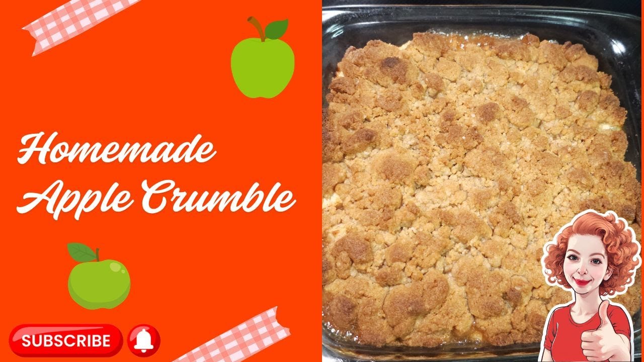 Warm Cinnamon Apple Crumble