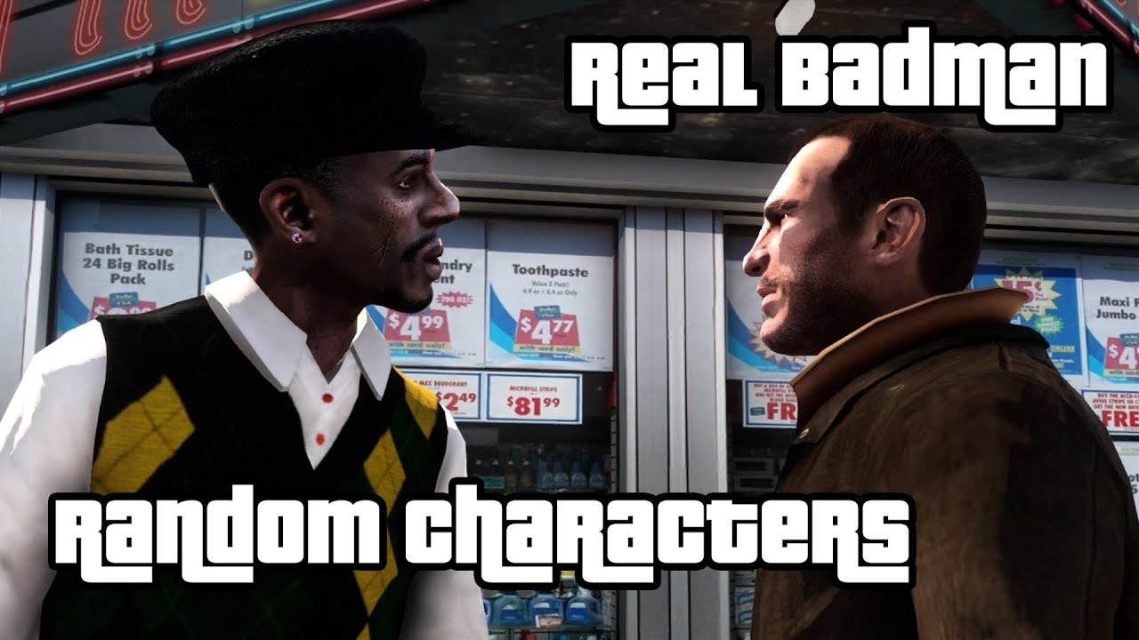 GTA 4 | Real Badman | Part 2 | Random Character Encounter