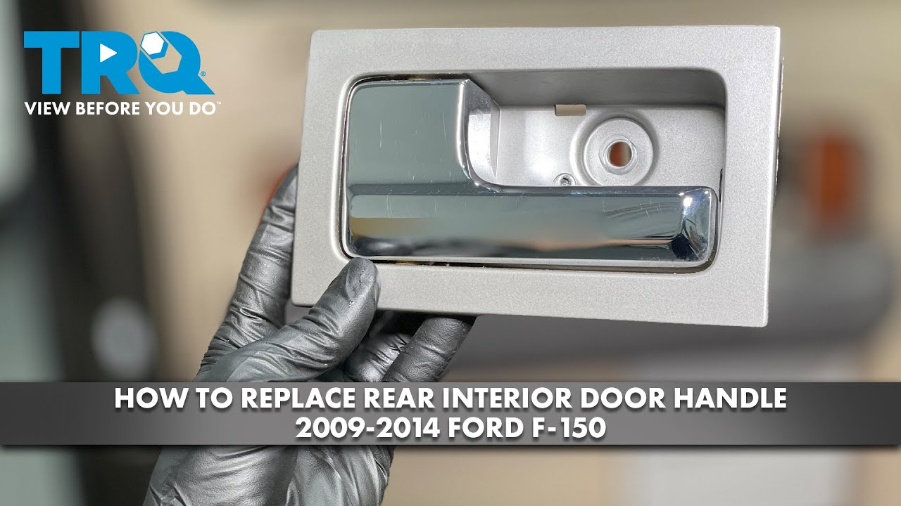 How to Replace Rear Interior Door Handle 2009-2014 Ford F-150