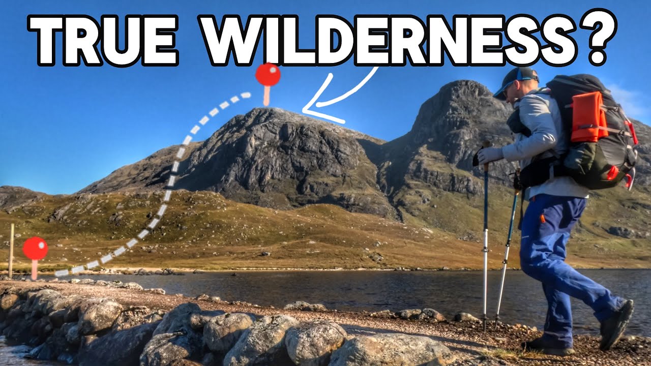 Trekking Into Scotland's Wilderness: 45km Overnight Backpacking Adventure!