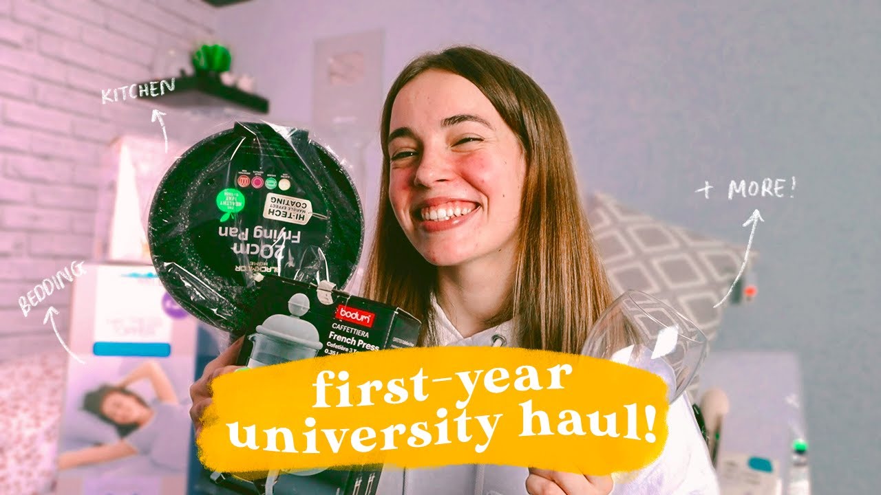FIRST YEAR UNIVERSITY HAUL! 🏠🍳