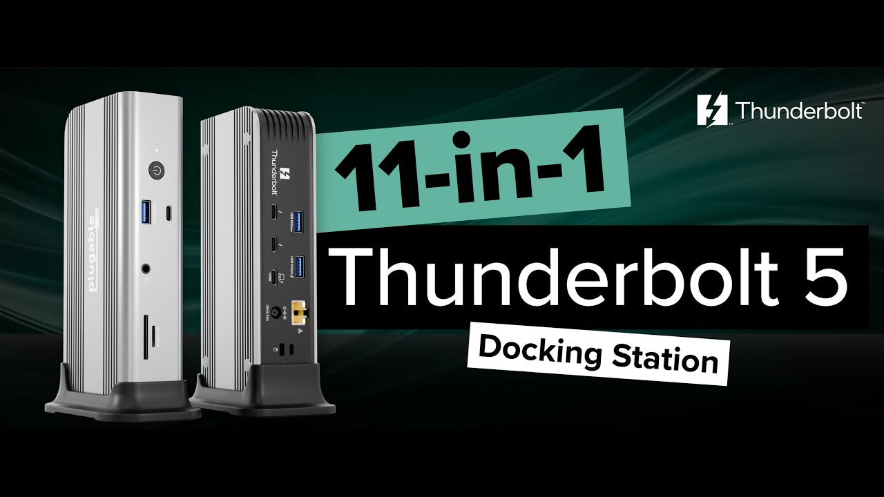 Plugable&rsquo;s Thunderbolt 5 Dock Packs in the Power (TBT-UDT3)