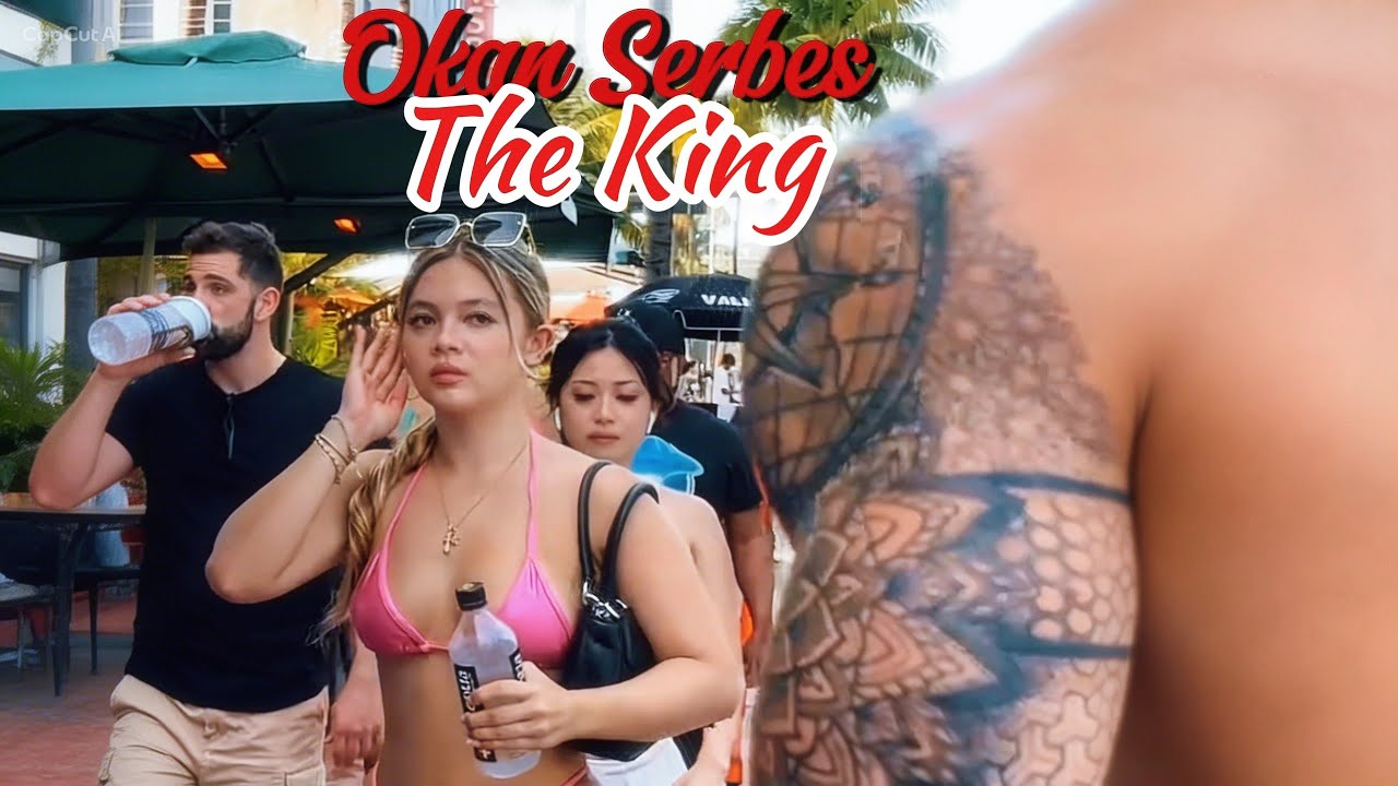 This Guy Is The King of Streets Walk 👌        People Reaction To Okan Serbes