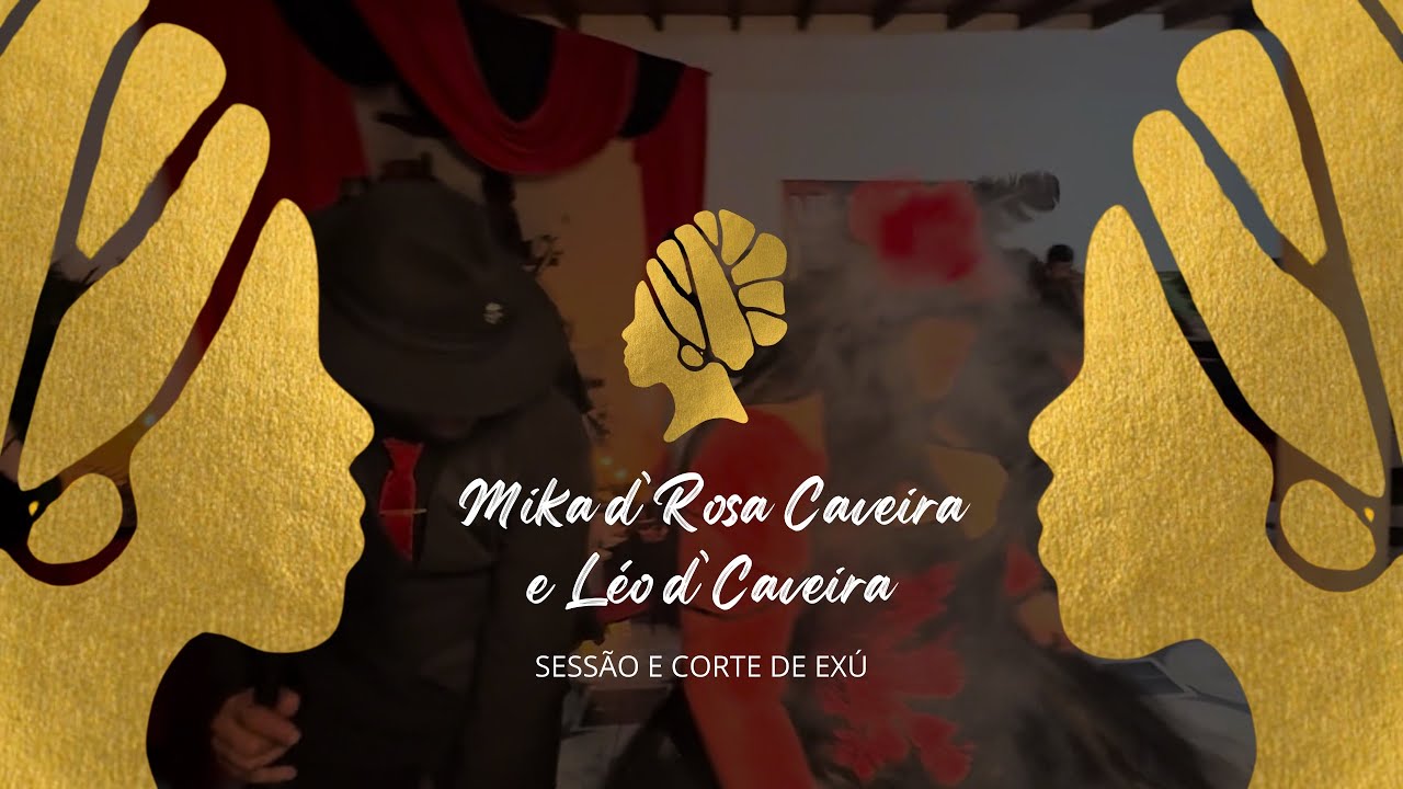 Mika d’Pombagira Rosa Caveira e Léo d’Exú Caveira