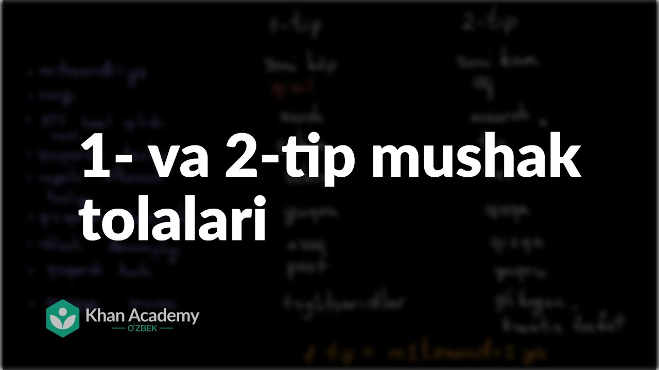 1- va 2-tip mushak tolalari | Mushak tizimi | Tibbiyot