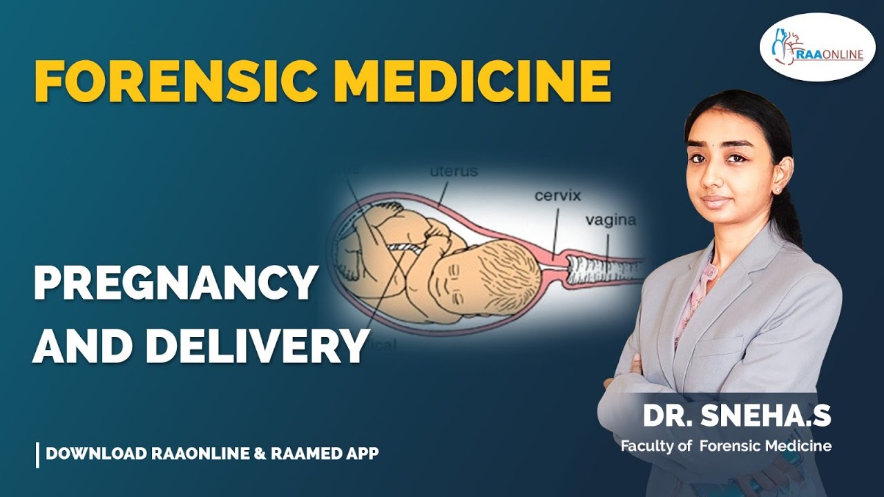 Forensic Medicine | Pregnancy And Delivery | Raaonline #forensicmedicine #pregnancy