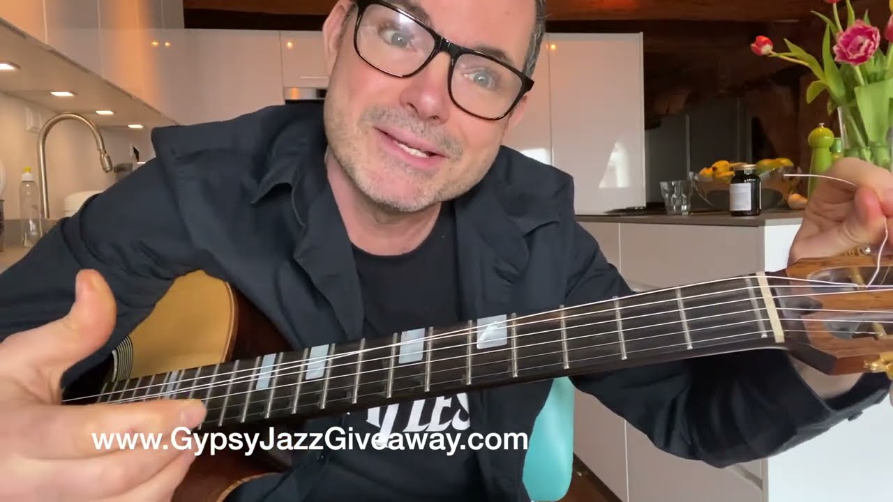 Argentine Gypsy Jazz Strings [Changing Strings the Rosenberg way!]