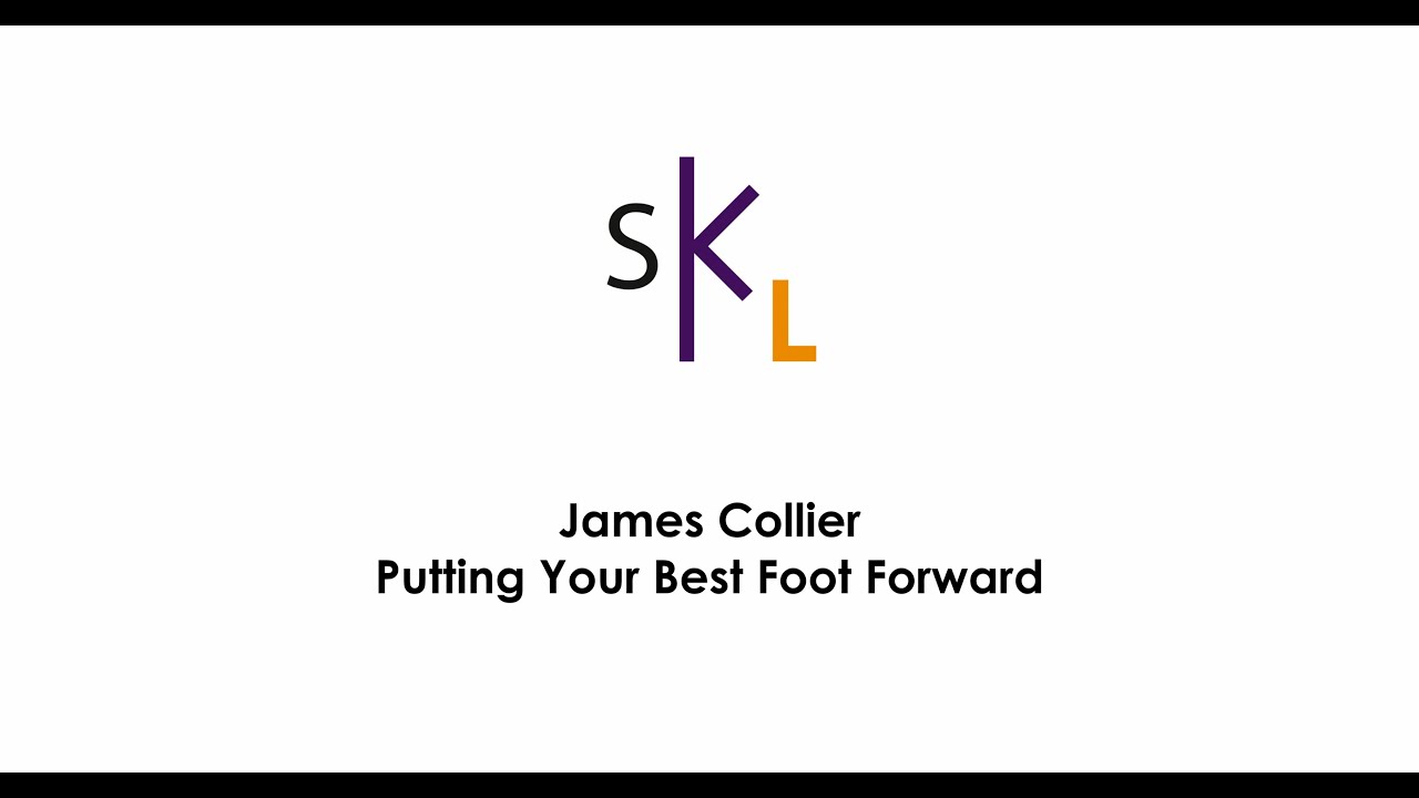 SKL Actuarial Interview with James Collier: Putting Your Best Foot Forward