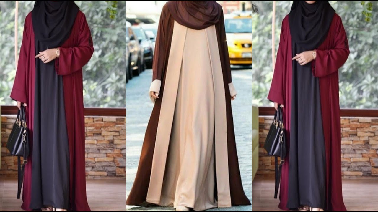 Shrug Abaya With Inner Slip/Abaya Cutting And Stitching