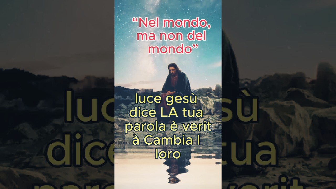 #OmeliaDelGiorno #VangeloDelGiorno #ParolaDiDio #Ges&ugrave;Cristo #love #salvoegiorgia #gesu