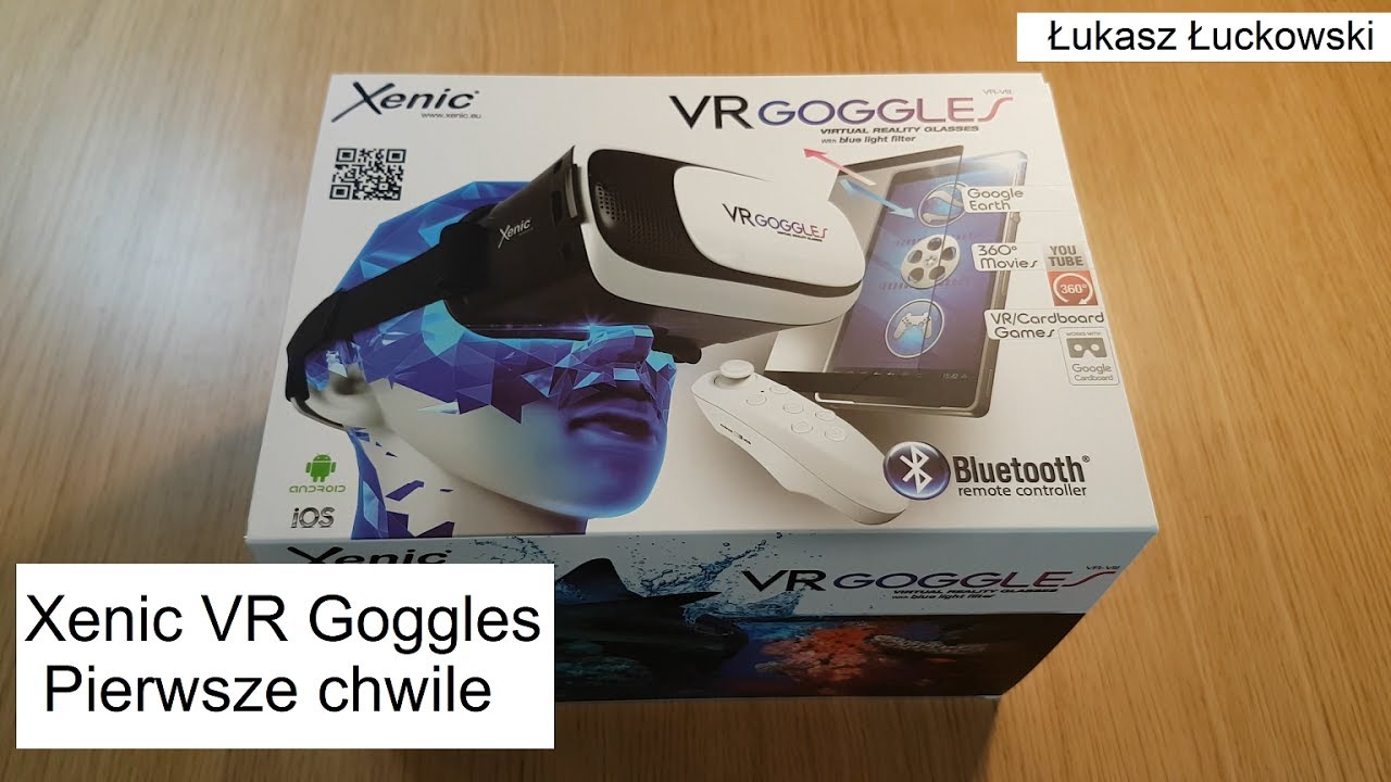 Xenic  VR Goggles VR-VIII Niedrogie gogle do VR | Pierwsze chwile