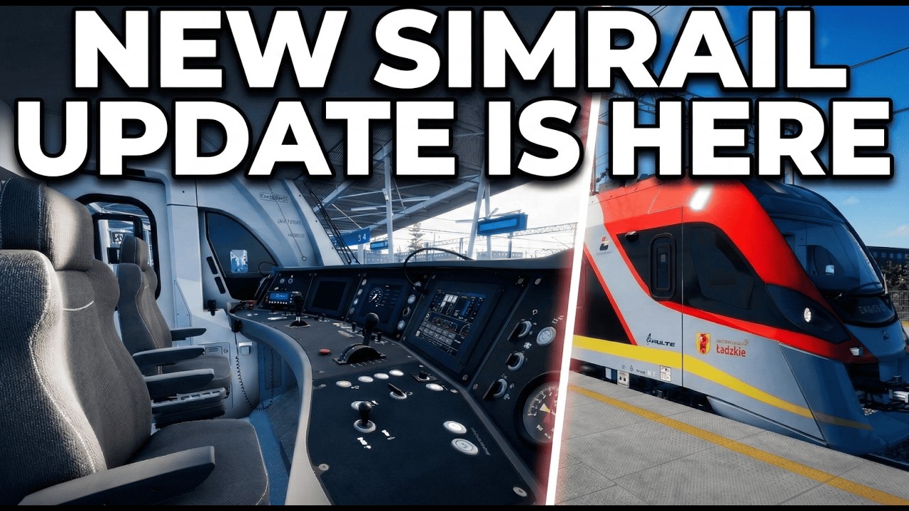 Driving New Train in SIMRAIL and Dispatching