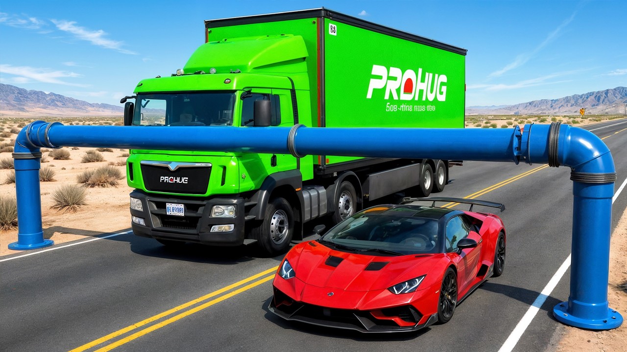 Cars vs Pipe Line Trap #1 - BeamNG.drive Fails & Crashes 2026!