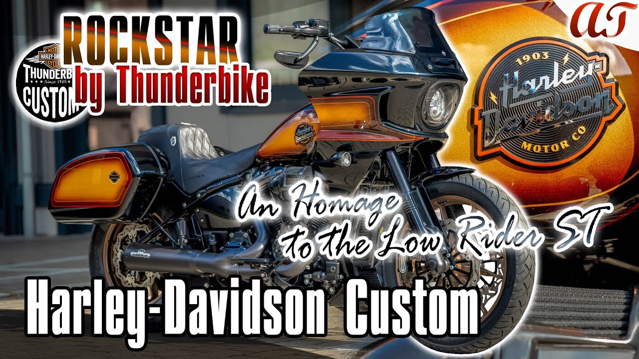 2025 Harley-Davidson LOW RIDER ST Custom: ROCKSTAR * An Homage to the Low Rider ST * A&T Design