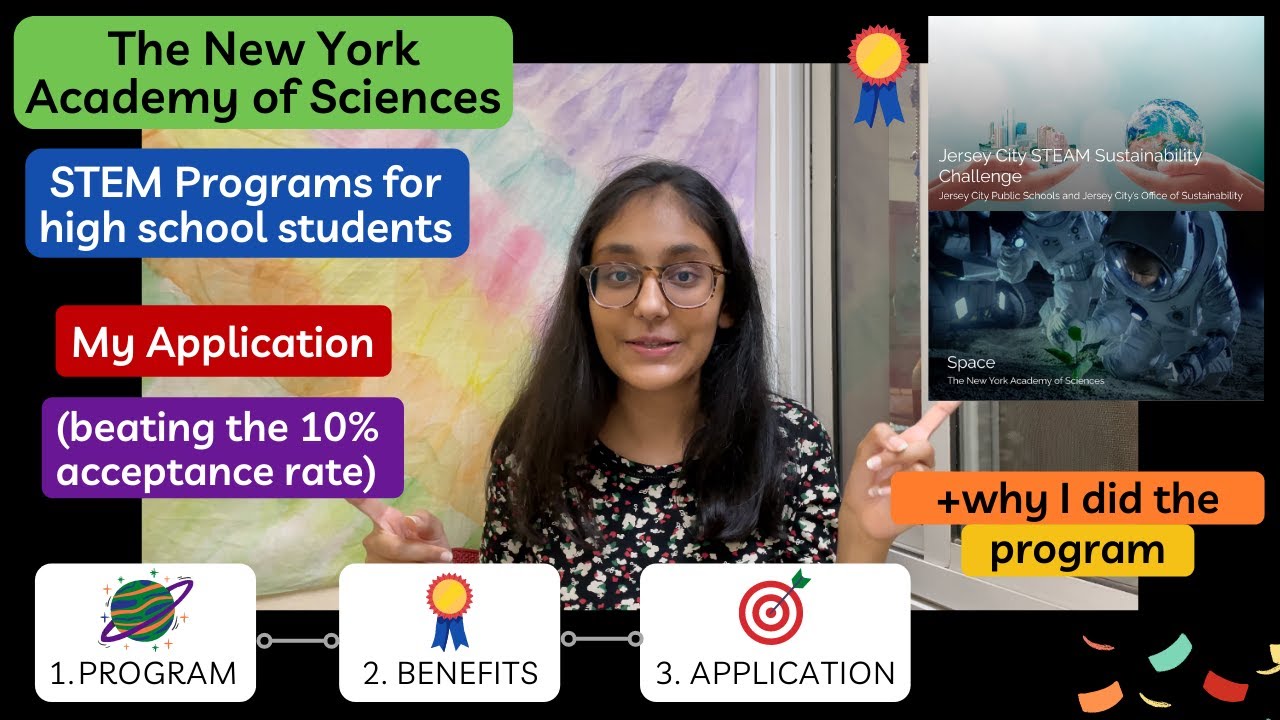New York Academy of Sciences: High School STEM Program » sharing my successful application + tips