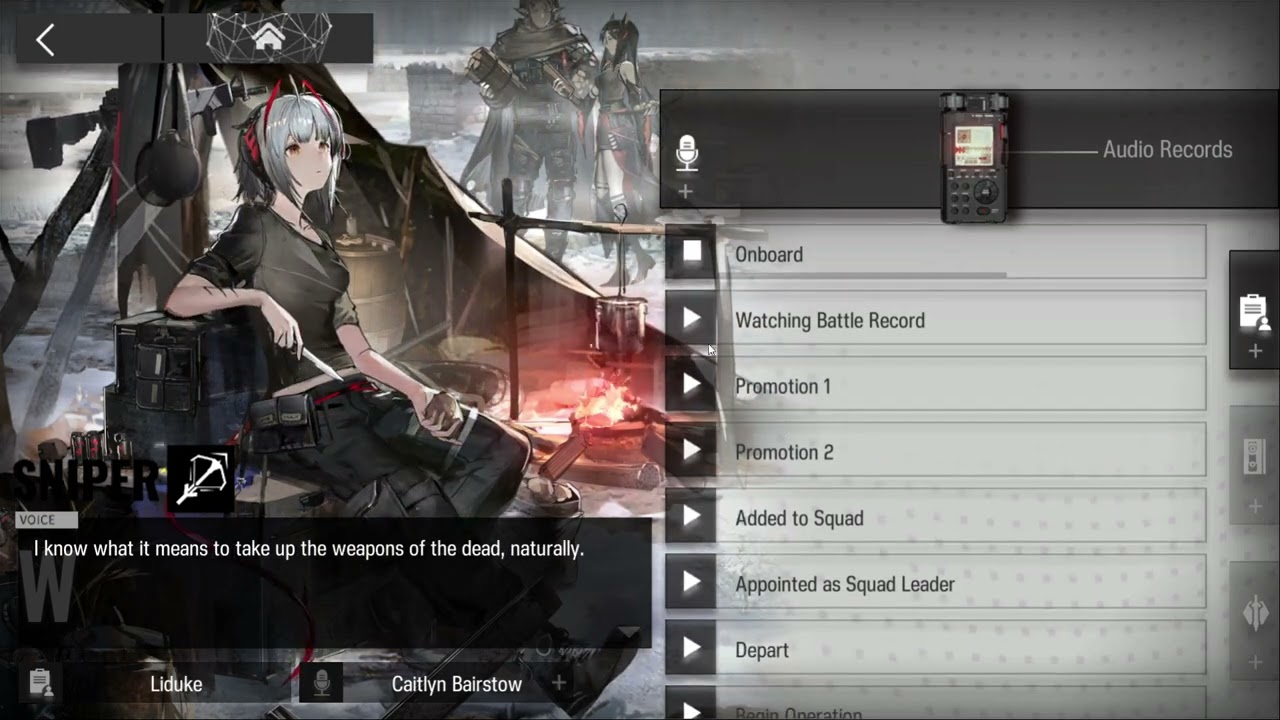 [Arknights] W Special English Dub - Epoque Fugue Skin