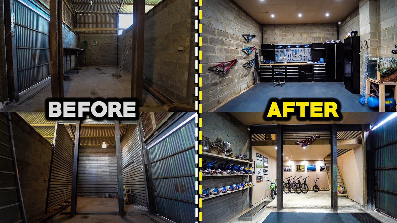 TRANSFORMING AN ABANDONED BARN INTO THE DREAM GARAGE!!