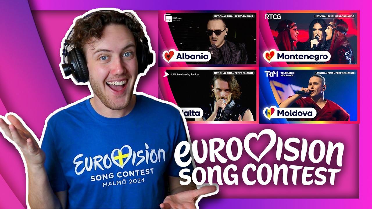 Reagerar på låtarna! - DEL 1 | Vägen till Eurovision 2026
