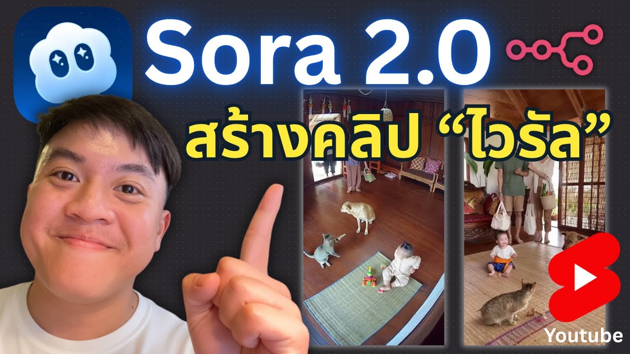 สอนสร้างคลิป “ไวรัล” อัตโนมัติด้วย n8n สนุกๆกันครับ! ด้วย Sora 2.0