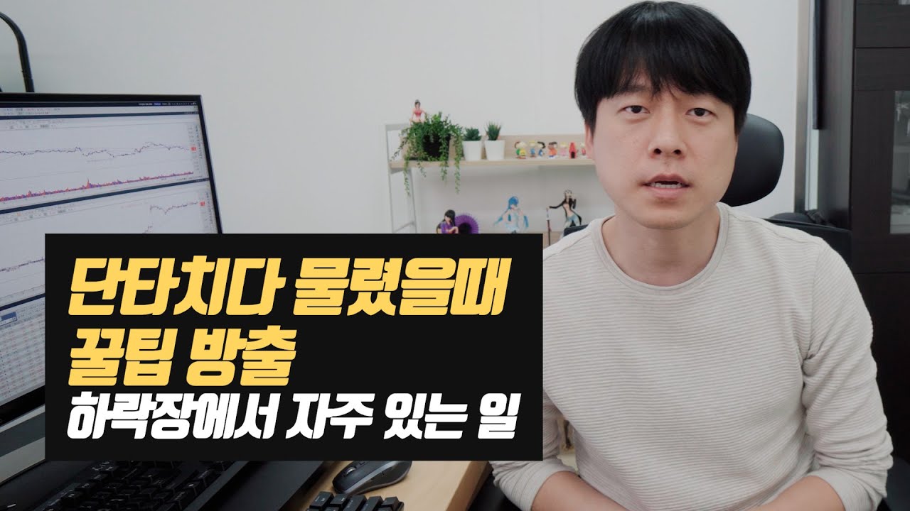 단타 치다 물렸다? 이렇게 하세요