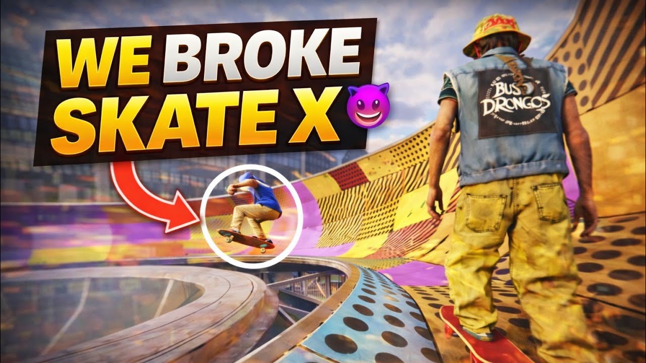 🔥 “INSANE CO-OP SESSION” 🔥 “WE TOOK OVER THE MAP🔥 | Skate X Co-Op” No commentary