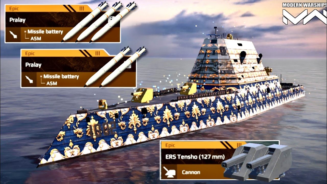 USS Lyndon B. Johnson With Indian🇮🇳 Missile Gameplay Modern Warship 