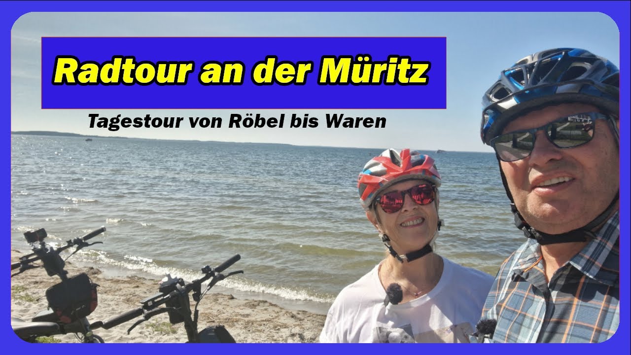 Müritz - eine Radtour im Müritz Nationalpark🚴‍♀️ Röbel - Waren 🚴 Der Müritz-Radweg I Radfahren in MV