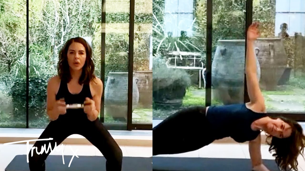 A 45-Minute At-Home Full Body Cardio-Focused Workout  | Exercise | Trinny