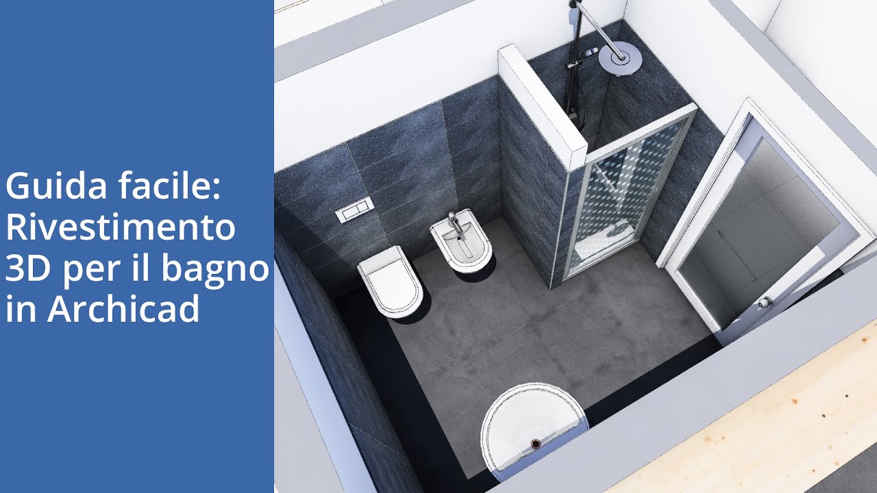 Guida Facile: Rivestimento Bagno in Archicad
