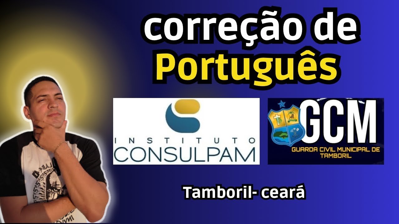 correção de Português da Guarda Civil de Tamboril - Consulpam