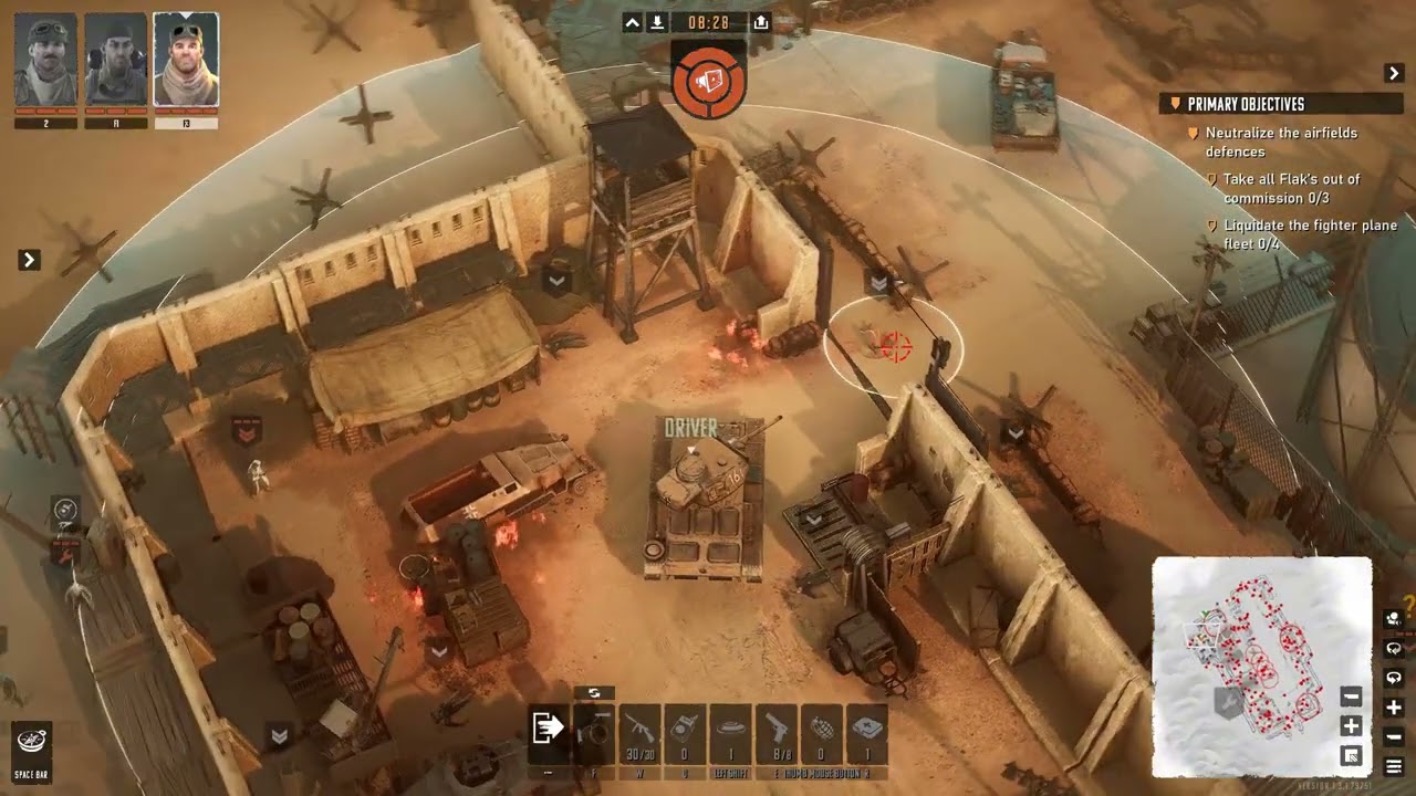 Commandos Origins Mission 10: The fastest way to complete a veteran mission without 