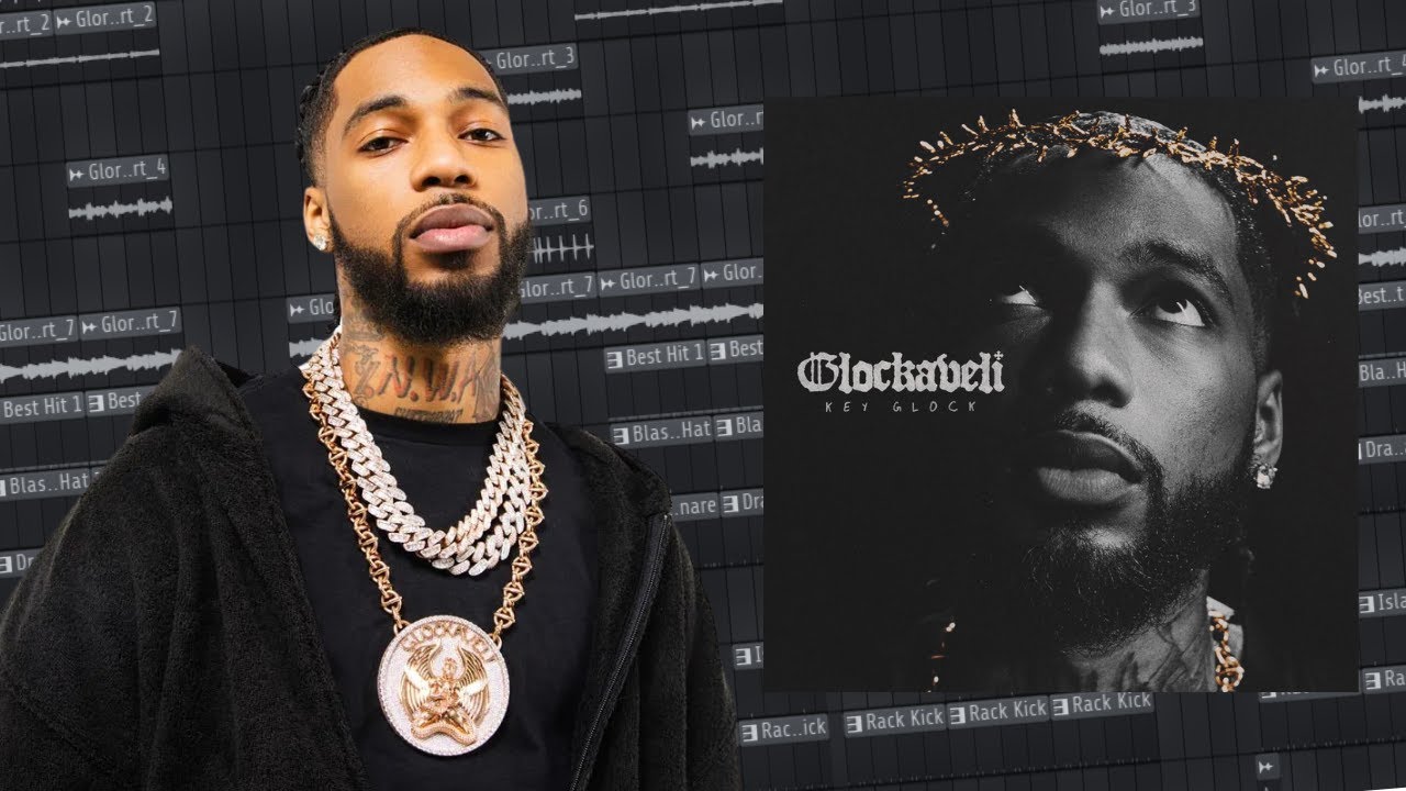 How to make HARD Sampled Beats for Key Glock | FL Studio Tutorial