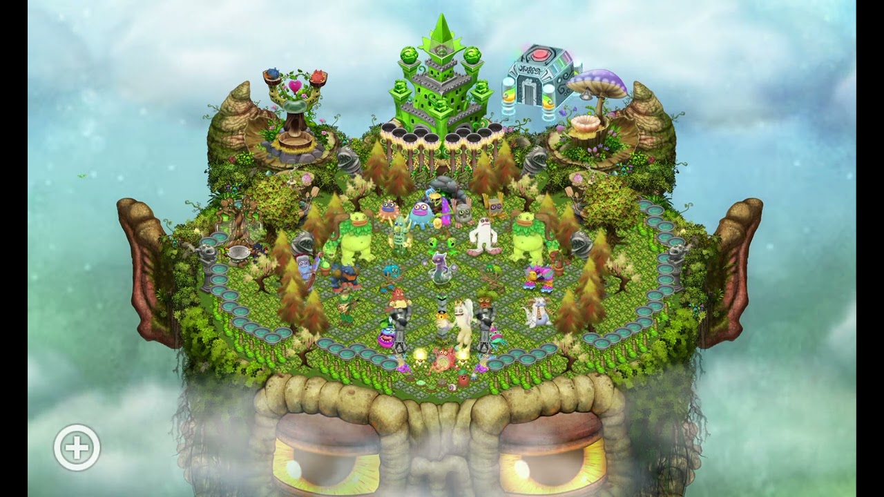 MY SIGNING MONSTERS// almost finished plant island except for wubboxes
