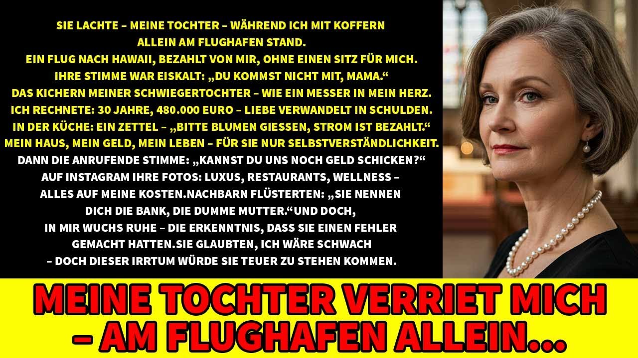 Am Flughafen verraten – die Wahrheit, die meine Tochter nie zeigen wollte