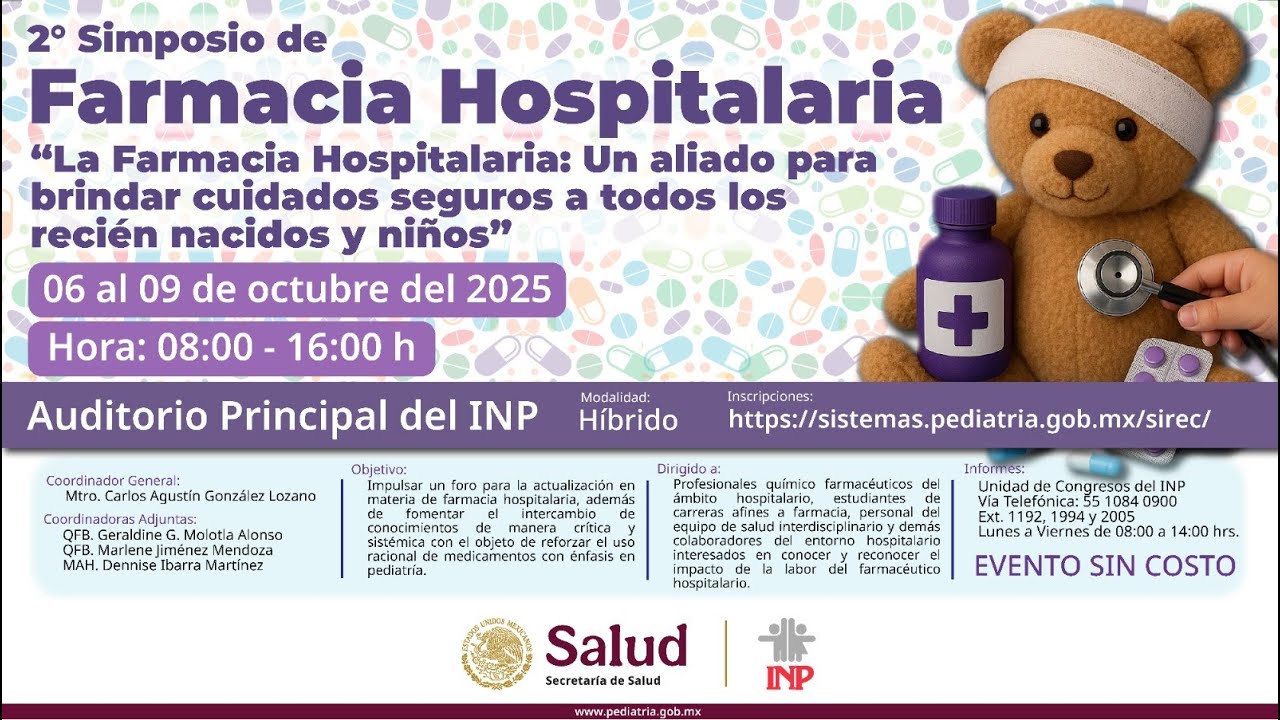 2° Simposio de Farmacia Hospitalaria - 6 oct.