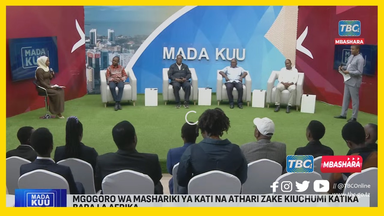 🔴#TBCLIVE: MADA KUU, MGOGORO WA MASHARIKI YA KATI NA ATHARI ZAKE KIUCHUMI BARANI AFRIKA