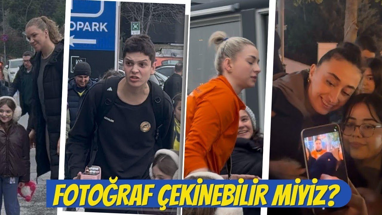 Fenerbahçe - Eczacıbaşı Elif Şahin, Korneluk, Ebrar Karakurt'a büyük ilgi! Akşam izdihamı