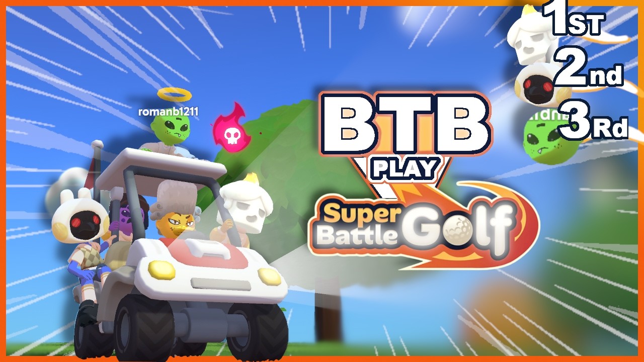 SUPER BATTLE GOLF IS CHAOS |BTB play super battle golf best moments|