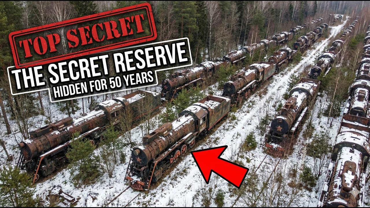 The Soviet Doomsday Trains: Why the USSR Hid Hundreds of Steam Engines